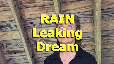 dreams about roof leaking|Interpreting Meaning of Roof Repair Dreams: A。